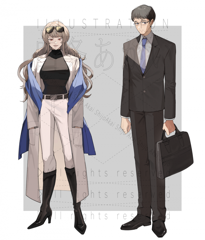 user_94a58ca1様　ご依頼 立ち絵サンプル| イラスト依頼・販売 ｜つなぐ