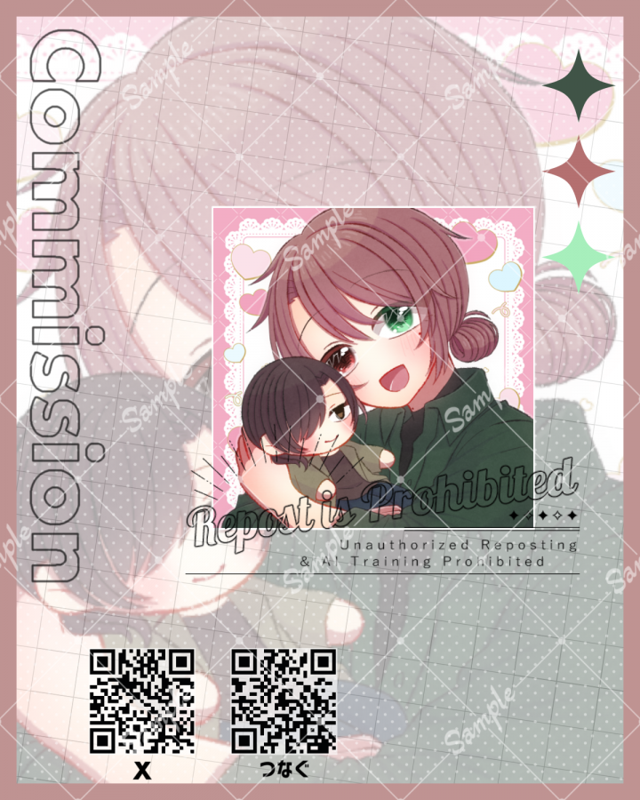 commission | No.97-103| イラスト依頼・販売 ｜つなぐ