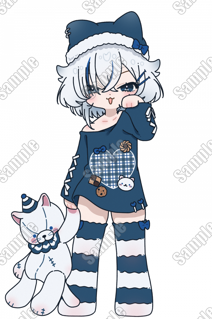 おの子☆プロフィールご一読ください様 リクエスト 2点 まとめ商品 ねこの子／Adopt17【PNG＋PSD】おむかえしてくださる方、募集中です