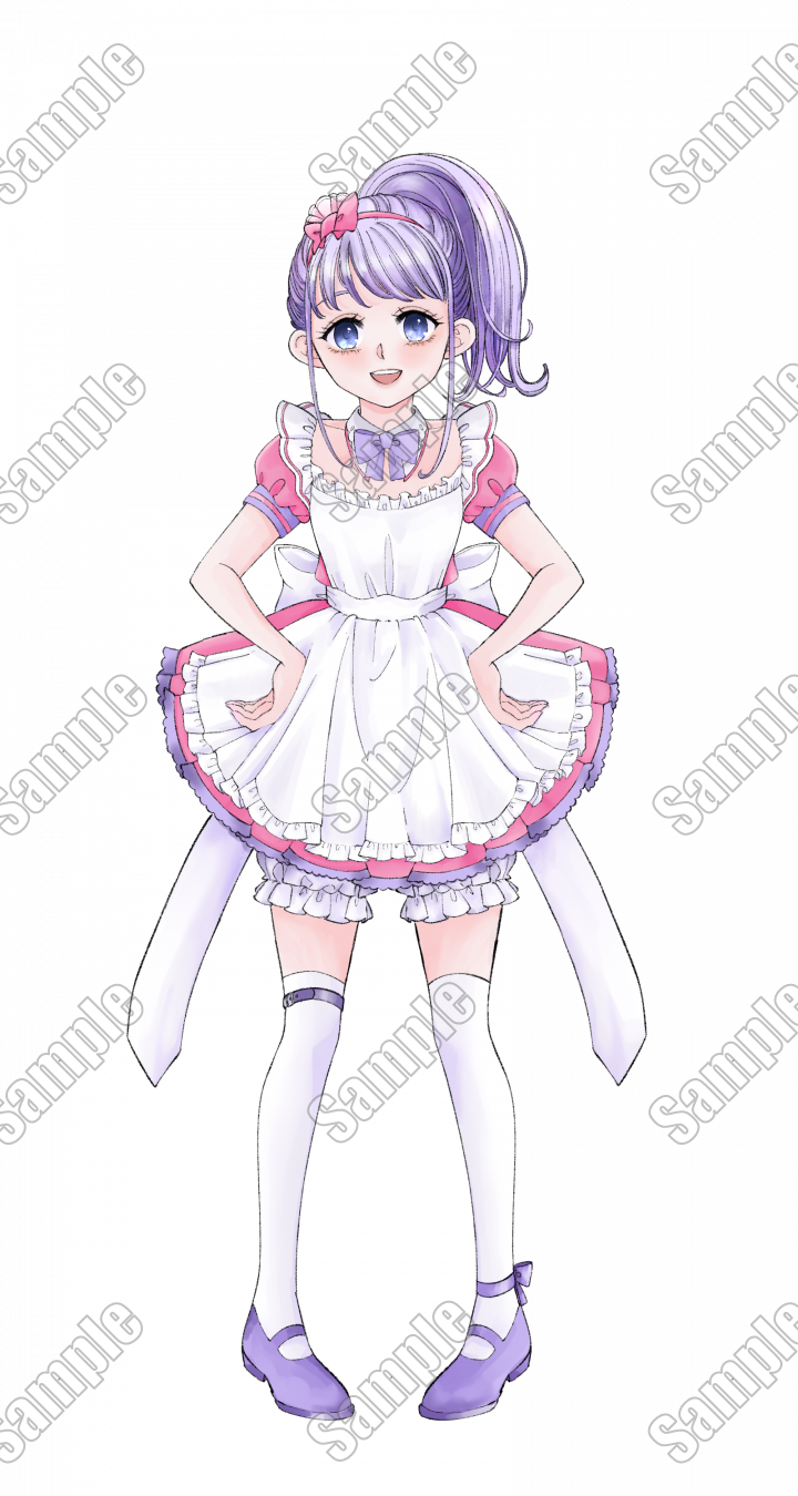 立ち絵素材 ゆるふわロリメイドちゃん創作や活動のイメージやモデル Npcなど キャラクター つなぐ