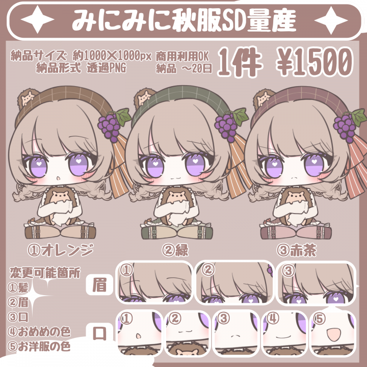 m様イラスト制作専用ページ まるっとデザインおまかせサービス付き】アイコンイラスト制作