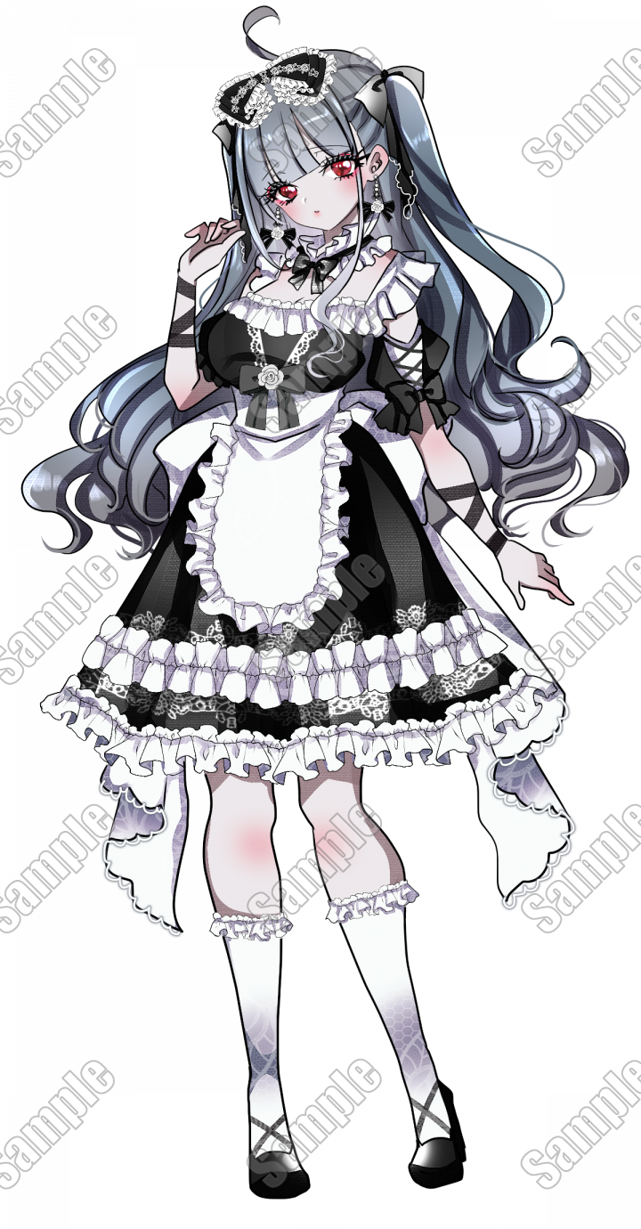 メイドさん西洋風 メイド ロリータ・ゴスロリ系統 | キャラクター ｜つなぐ