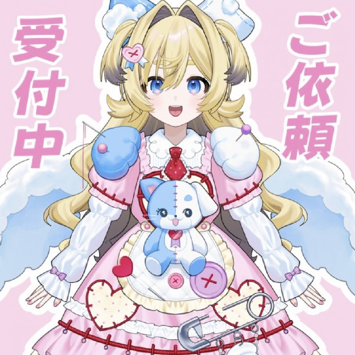 アイコン/一枚絵/立ち絵/live2d立ち絵制作いたします！他サイトでのご