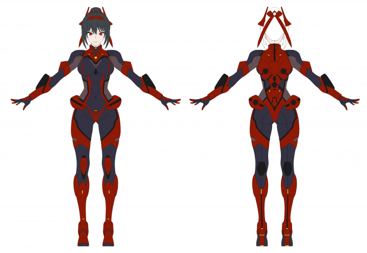 キャラクターデザイン制作（2面図）あなただけのこだわりキャラクター