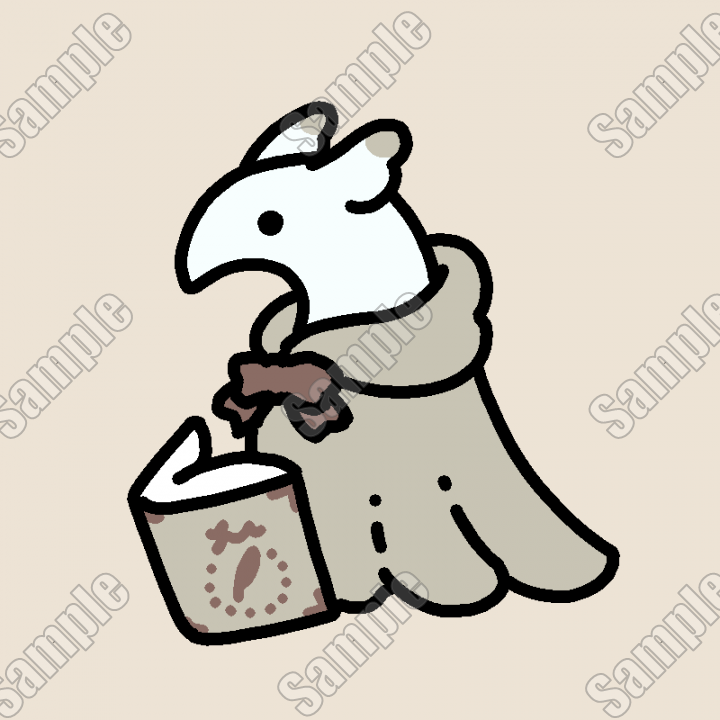 鳥のアイコンSNSアイコンやTRPGのGM駒等にどうぞ| キャラクター ｜つなぐ