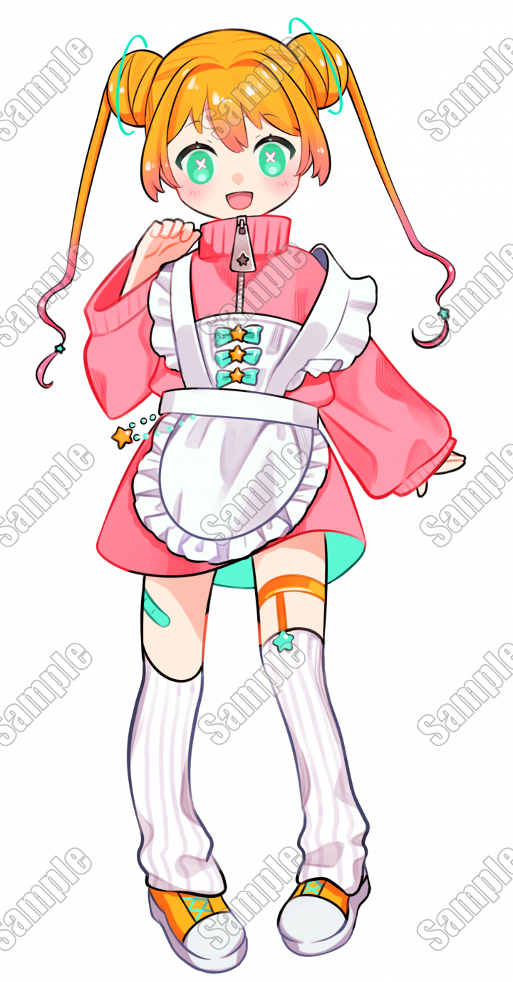 おだんごツインテールちゃん元気っ子| キャラクター ｜つなぐ