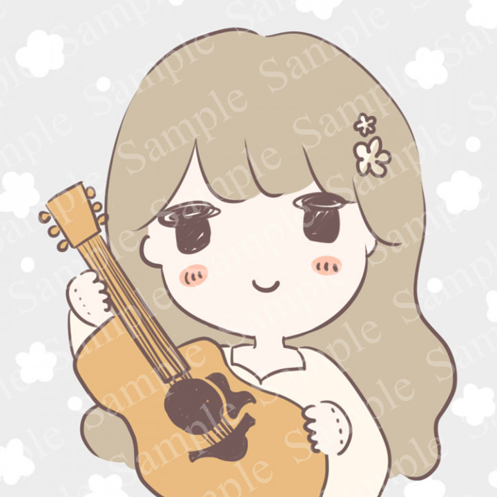 ほっこりアイコン描きますしんぷるでゆる いかわいいイラスト イラスト制作 つなぐ