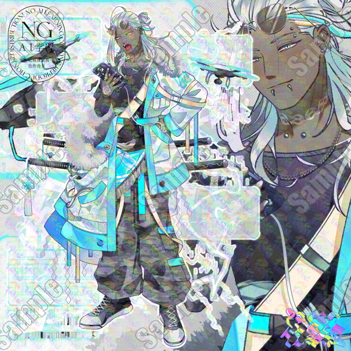 adopt【和サイバーお兄さん】PSDデータ＋PNG12種| キャラクター ｜つなぐ