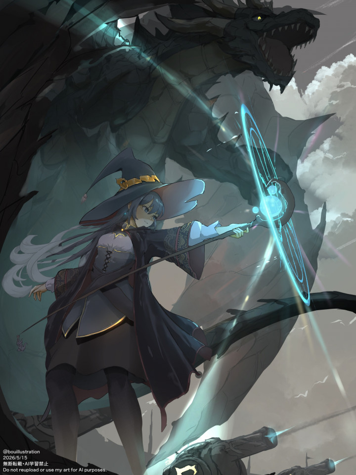 ファンタジー系イラスト制作キャラクターデザインから一枚絵まで幅広く