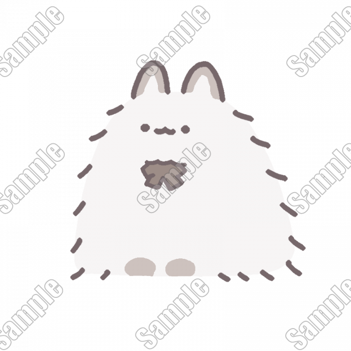 確認画像　白い猫　　入札❌️ 入居条件：白猫・丸顔 | GANREF