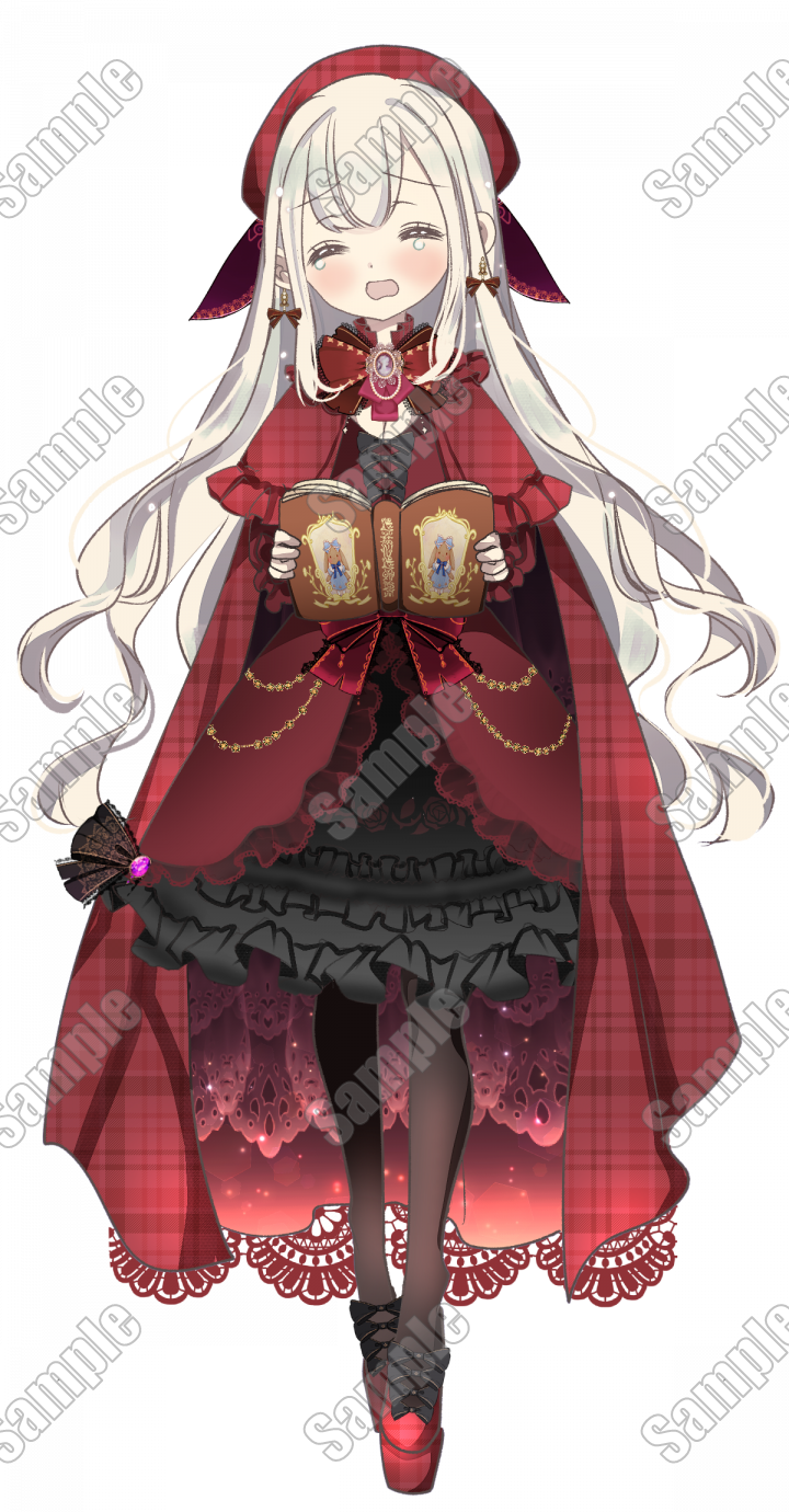 クラシカルロリータ幼女表情差分6種類 キャラクター つなぐ