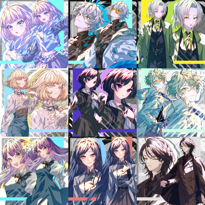 ◇立ち絵◇イラストオーダー②◇TRPG、グッズ等に◇TRPG・ゲームの立ち
