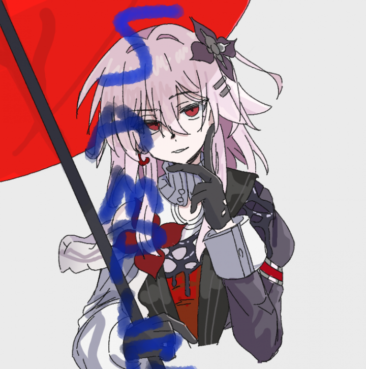椎*つ様 手描き　オリジナルイラスト　暗闇の女王 イラスト製作人間描きます！男性でも女性でも| イラスト依頼・販売